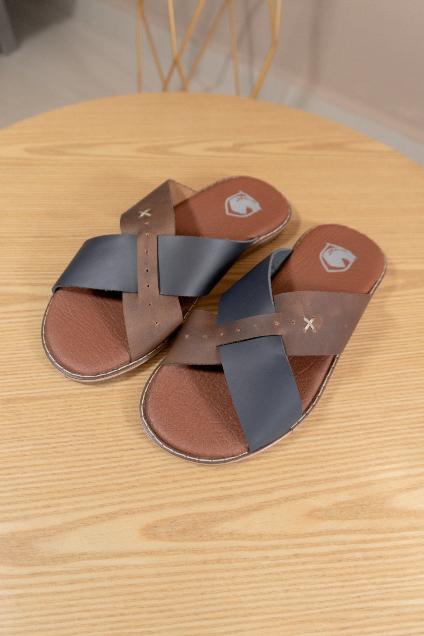 SANDALIAS HERNAN EN CUERO PARA HOMBRE