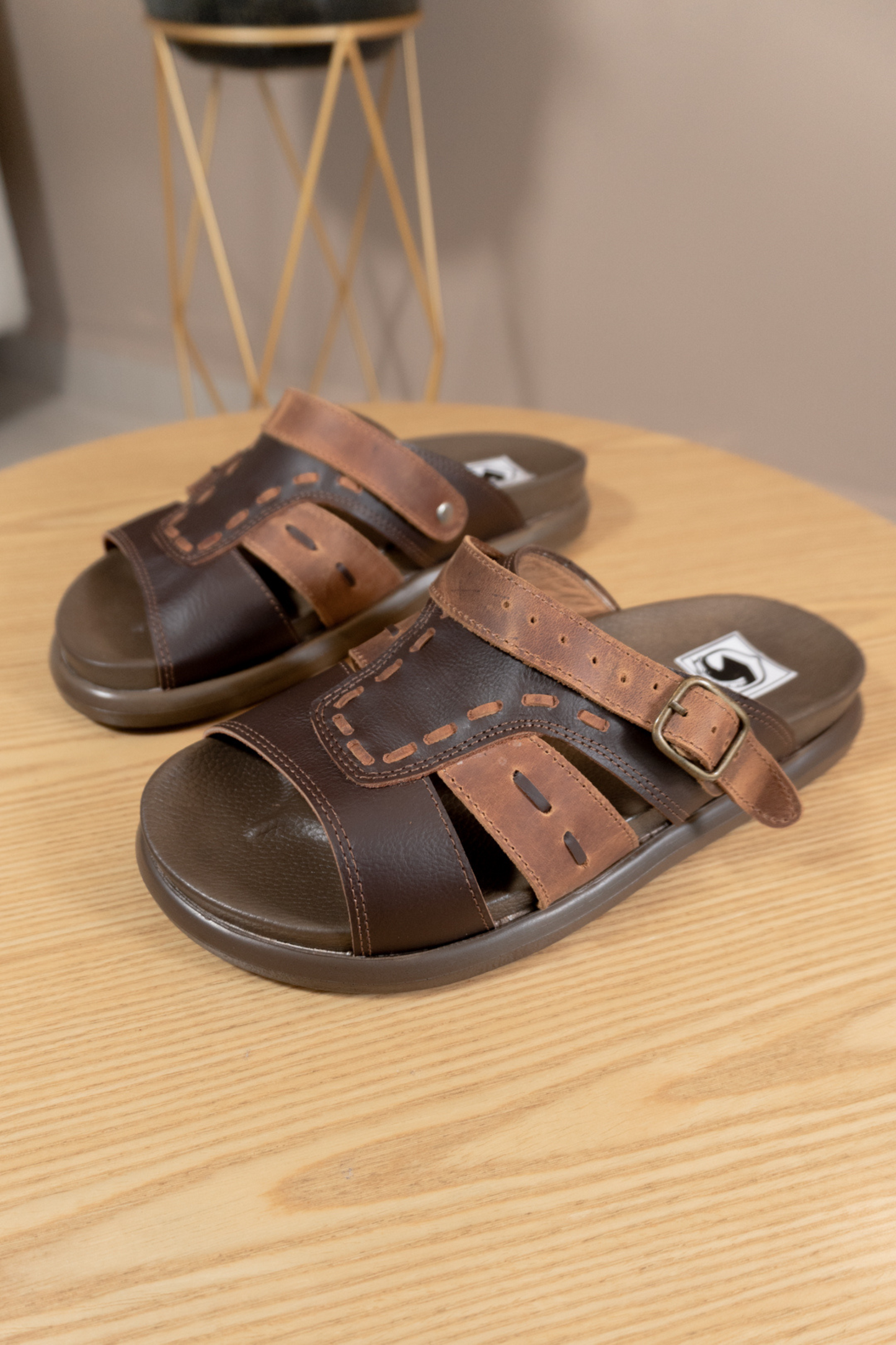 SANDALIAS EN CUERO PARA HOMBRE REF: 792 NICOLÁS