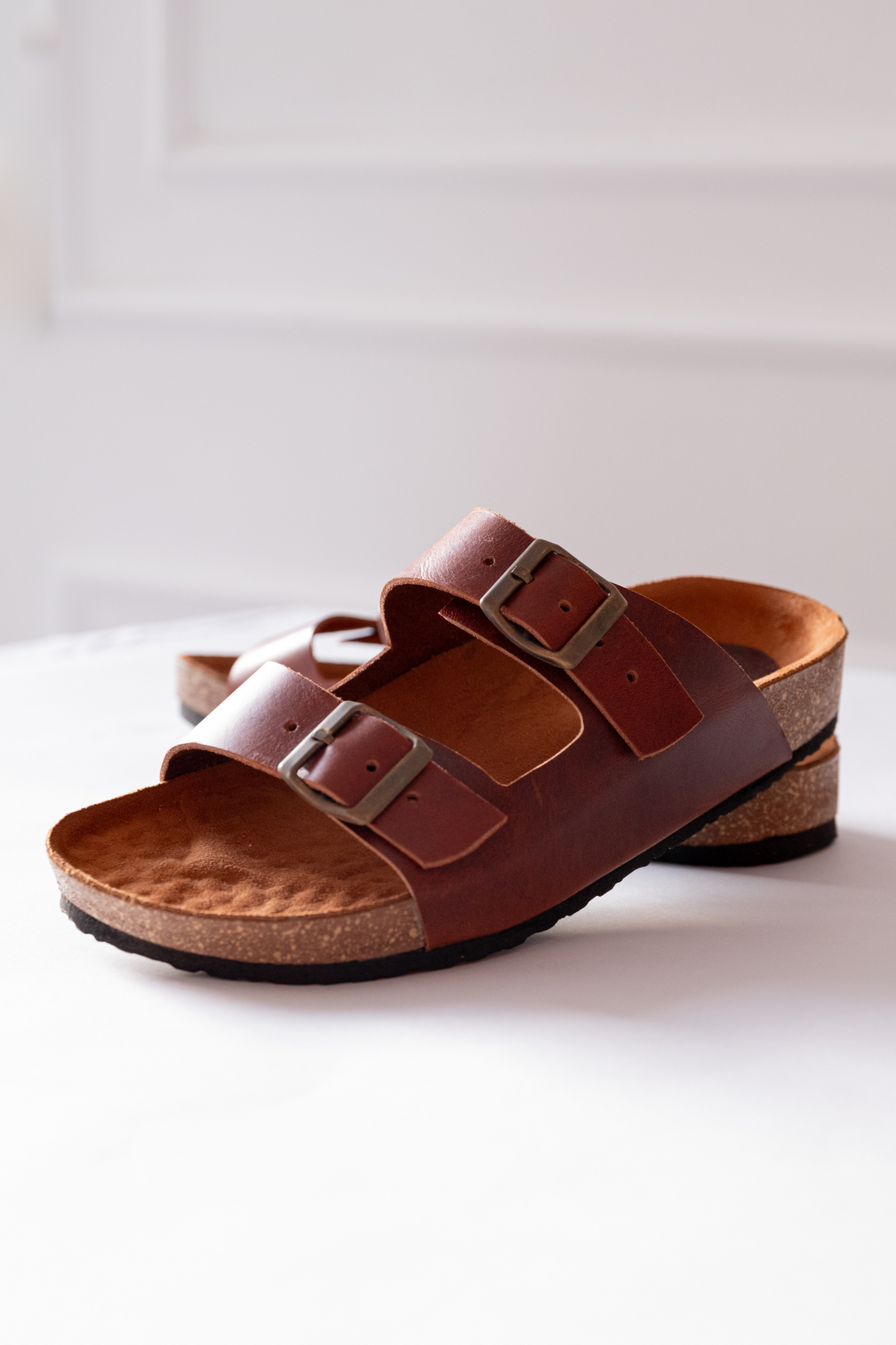SANDALIAS PARA HOMBRE EN CUERO REF: 55 FARID