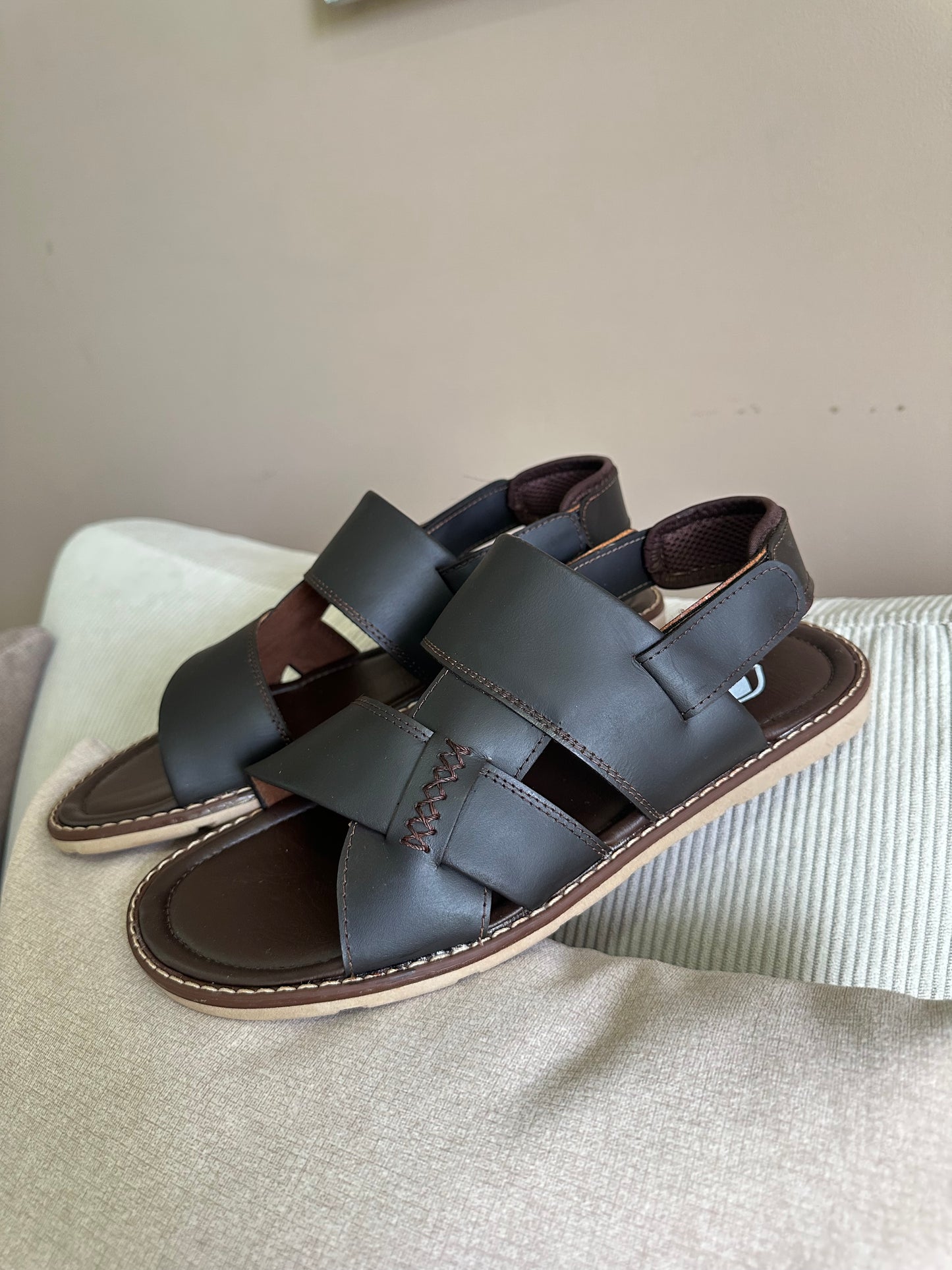 SANDALIA PARA HOMBRE EN CUERO CEFE | REF: JOSE 027