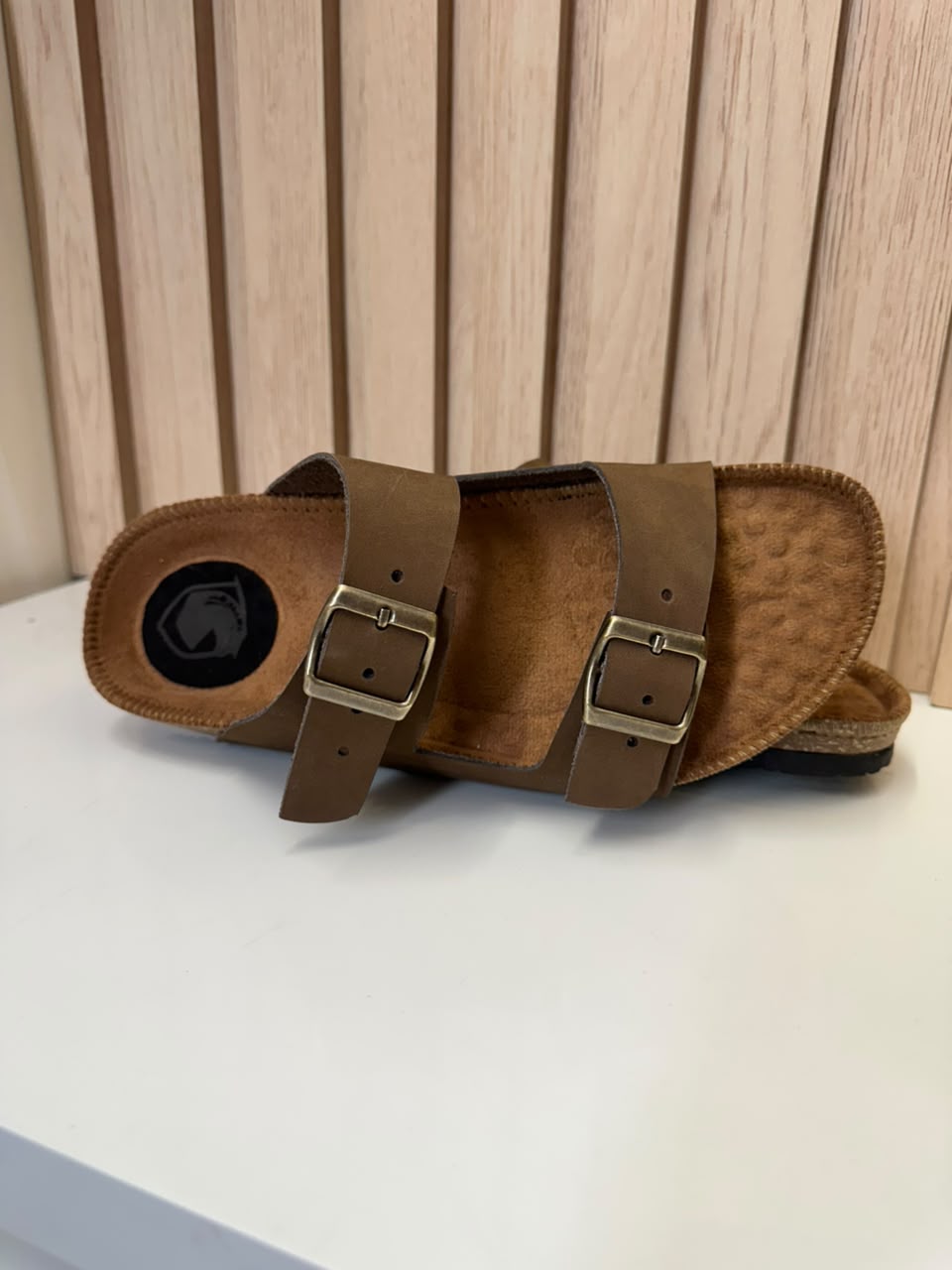 SANDALIAS PARA HOMBRE EN CUERO NOBUCK VERDE | REF: 55 FARID
