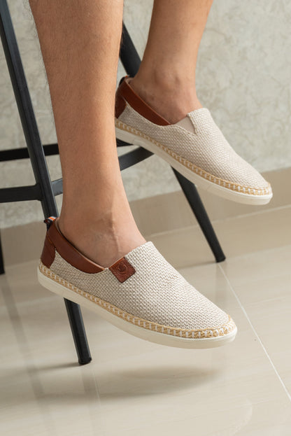 ALPARGATA EN TEXTIL BEIGE PARA HOMBRE | REF HOBART
