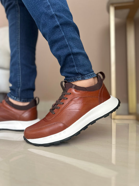 SNEAKERS OLIVER PARA HOMBRE MIEL |REF: SPN3050