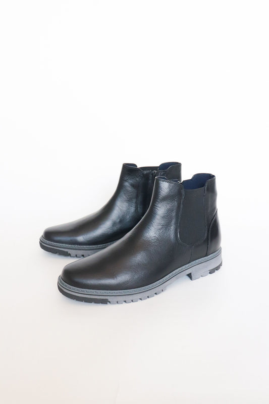 BOTAS CHELSEA STAMFORD DE CUERO NEGRO PARA HOMBRE / REF: VRO 2142