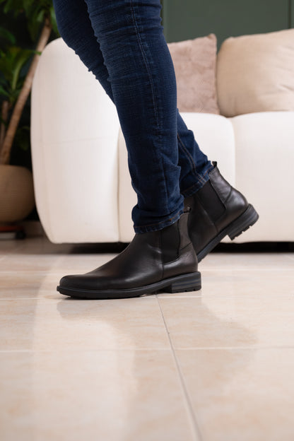 BOTAS CHELSEA PARA HOMBRE EN CUERO NEGRO | REF: STAMFORD 1900
