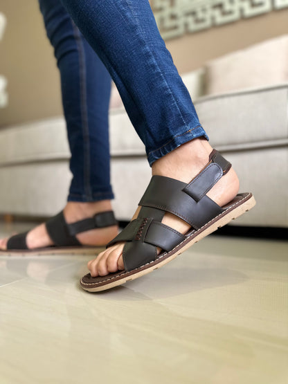 SANDALIA PARA HOMBRE EN CUERO CEFE | REF: JOSE 027