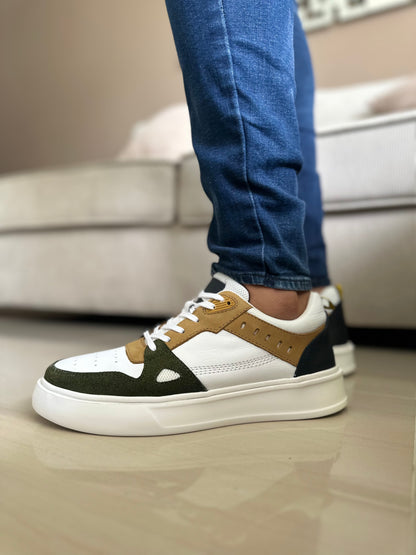 TENIS PARA HOMBRE EN CUERO BLANCO | REF IOWA