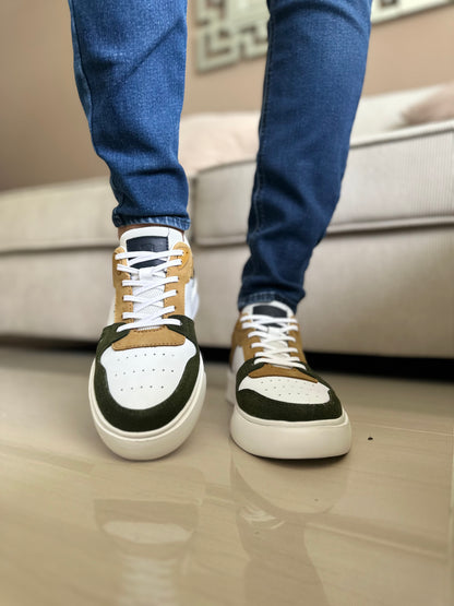TENIS PARA HOMBRE EN CUERO BLANCO | REF IOWA