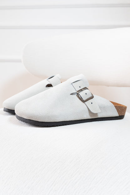 ZUECO PARA HOMBRE EN CUERO CARNAZA HUESO | REF: RAVELLO 77