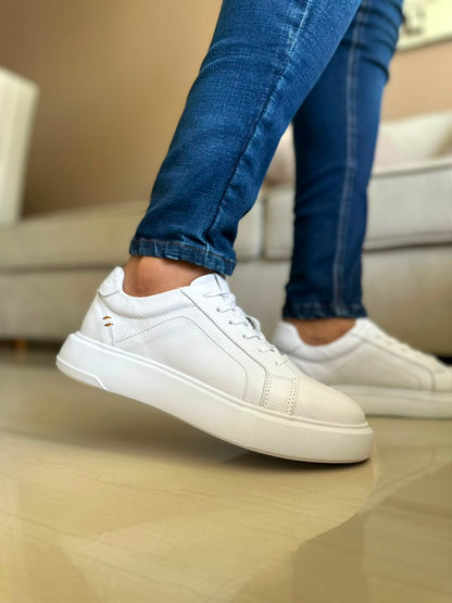 TENIS EN PARA HOMBRE EN CUERO BLANCO | REF CALIFORNIA