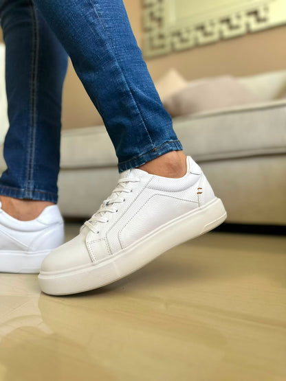 TENIS EN PARA HOMBRE EN CUERO BLANCO | REF CALIFORNIA