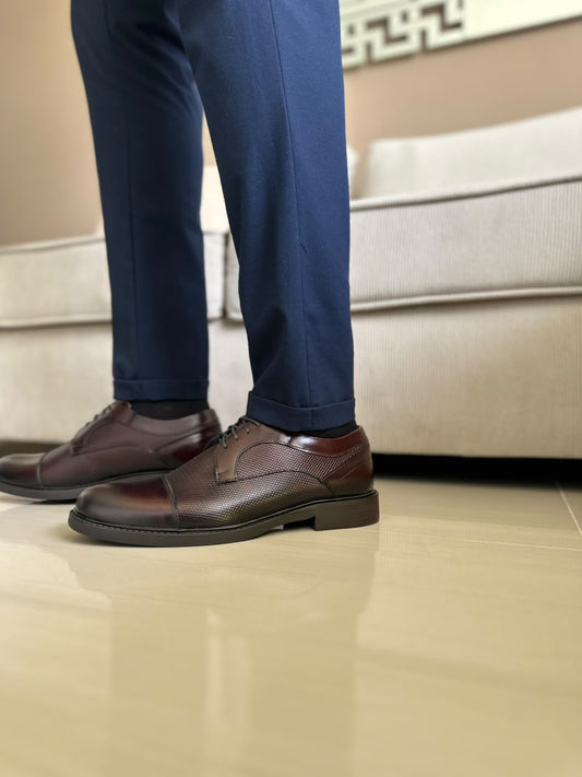 ZAPATOS PARA HOMBRE EN CUERO COÑAG | REF  KABUL