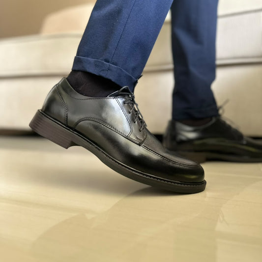 ZAPATO PARA HOMBRE EN CUERO NEGRO | REF  BAITSI