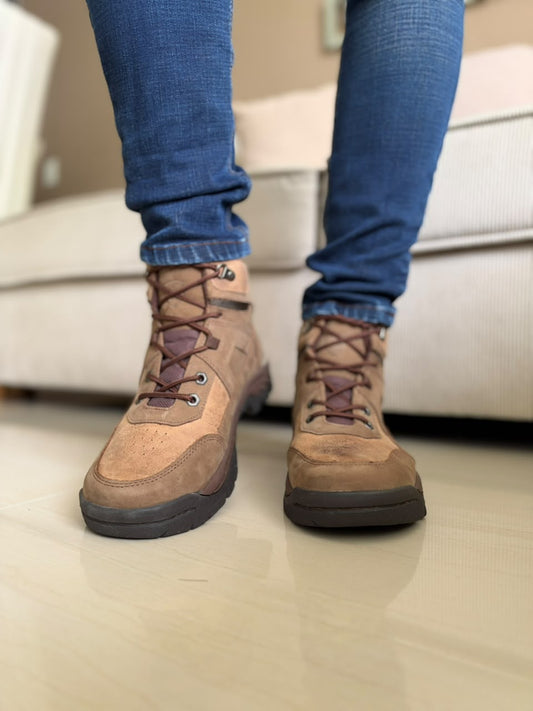 BOTAS PARA HOMBRE EN CUERO CREMA | REF CLIMB