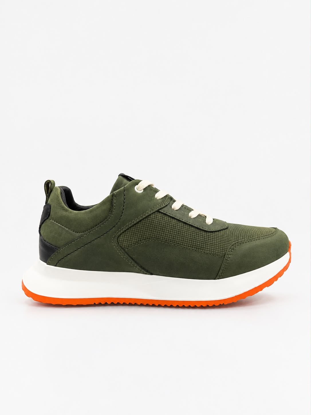 TENIS PARA HOMBRE EN CUERO VERDE | REF SAHARA