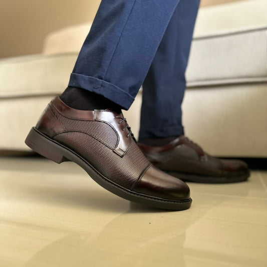 ZAPATOS PARA HOMBRE EN CUERO COÑAG | REF  KABUL